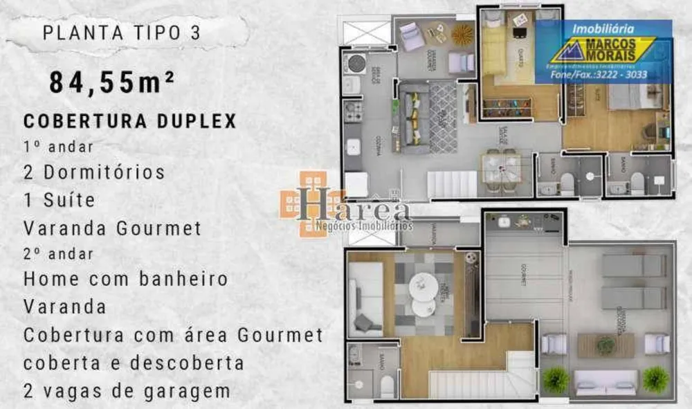 Apartamento, 2 quartos, 54 m² - Foto 7