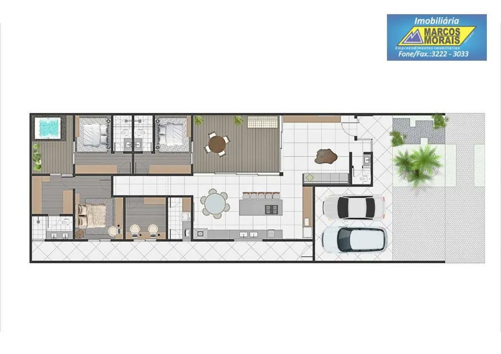 Casa de Condomínio, 3 quartos - Foto 4