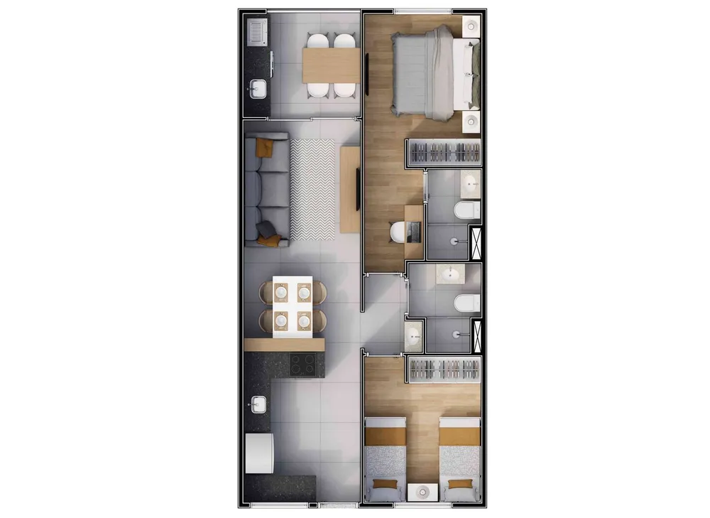 Apartamento, 2 quartos, 62 m² - Foto 15