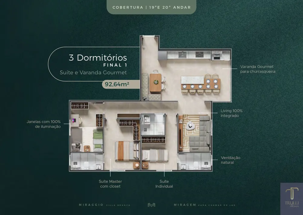Apartamento, 2 quartos, 68 m² - Foto 16