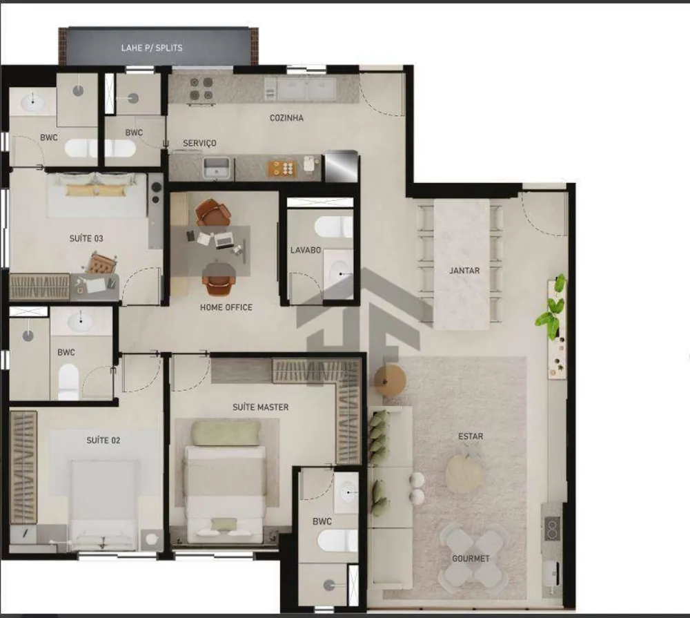 Apartamento, 4 quartos, 108 m² - Foto 15