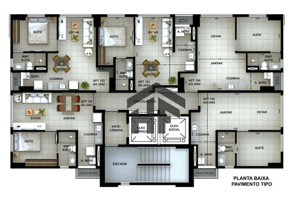 Kitnet-Studio, 33 m² - Foto 20