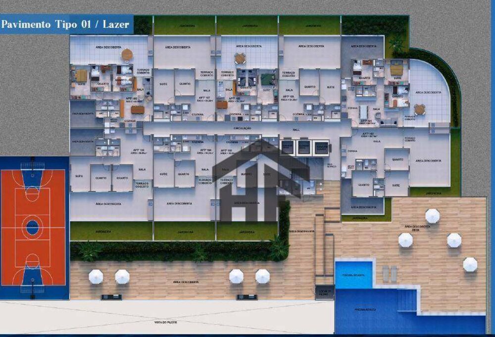 Apartamento à venda com 3 quartos, 69m² - Foto 16
