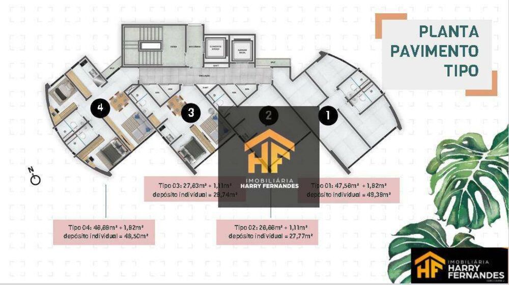 Flat/Apart Hotel, 1 quarto, 28 m² - Foto 8