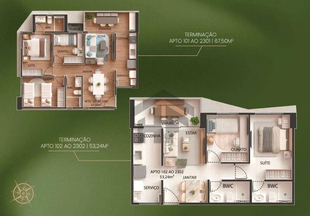 Apartamento, 3 quartos, 67 m² - Foto 12