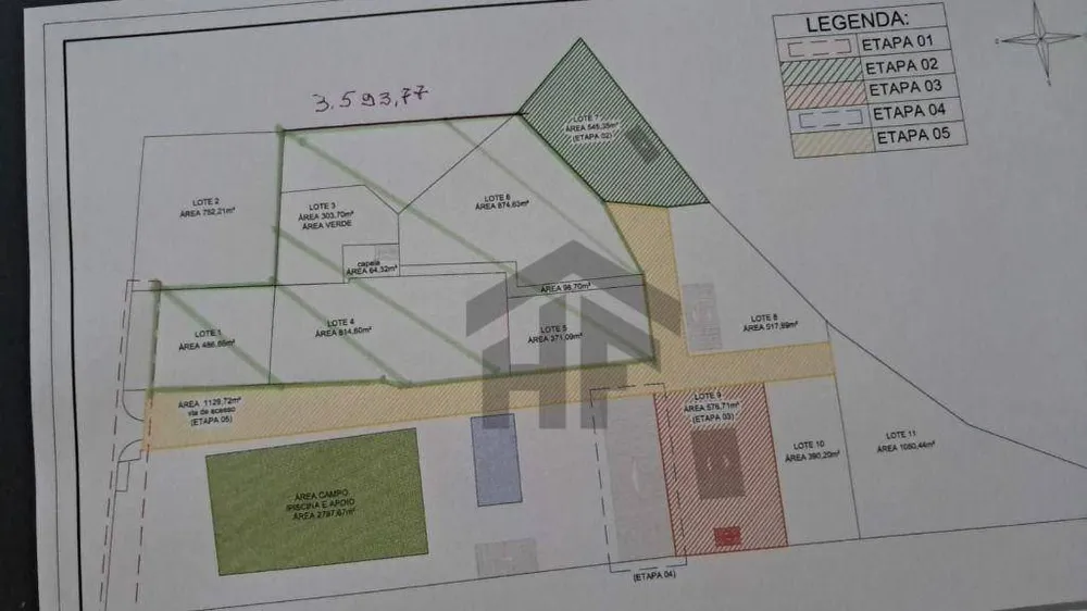 Terreno, 3393 m² - Foto 2