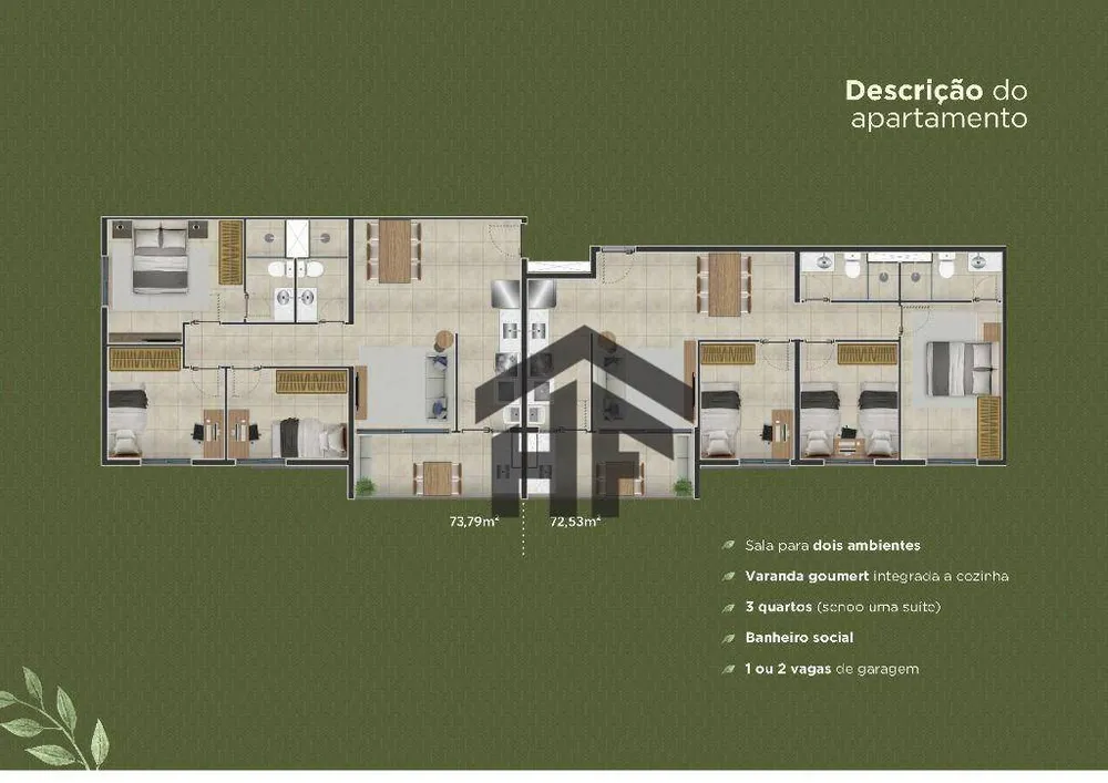 Apartamento, 3 quartos, 73 m² - Foto 16