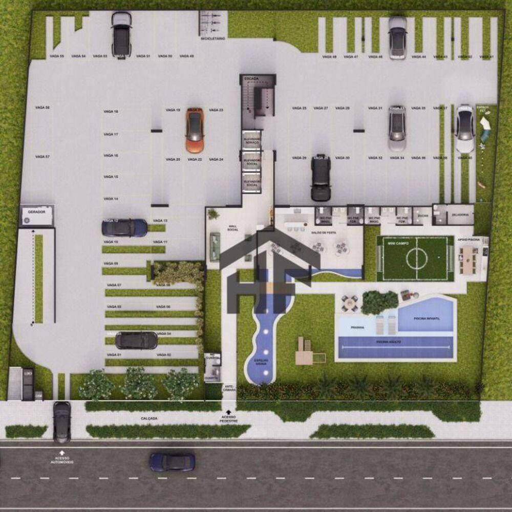 Apartamento, 3 quartos, 60 m² - Foto 17