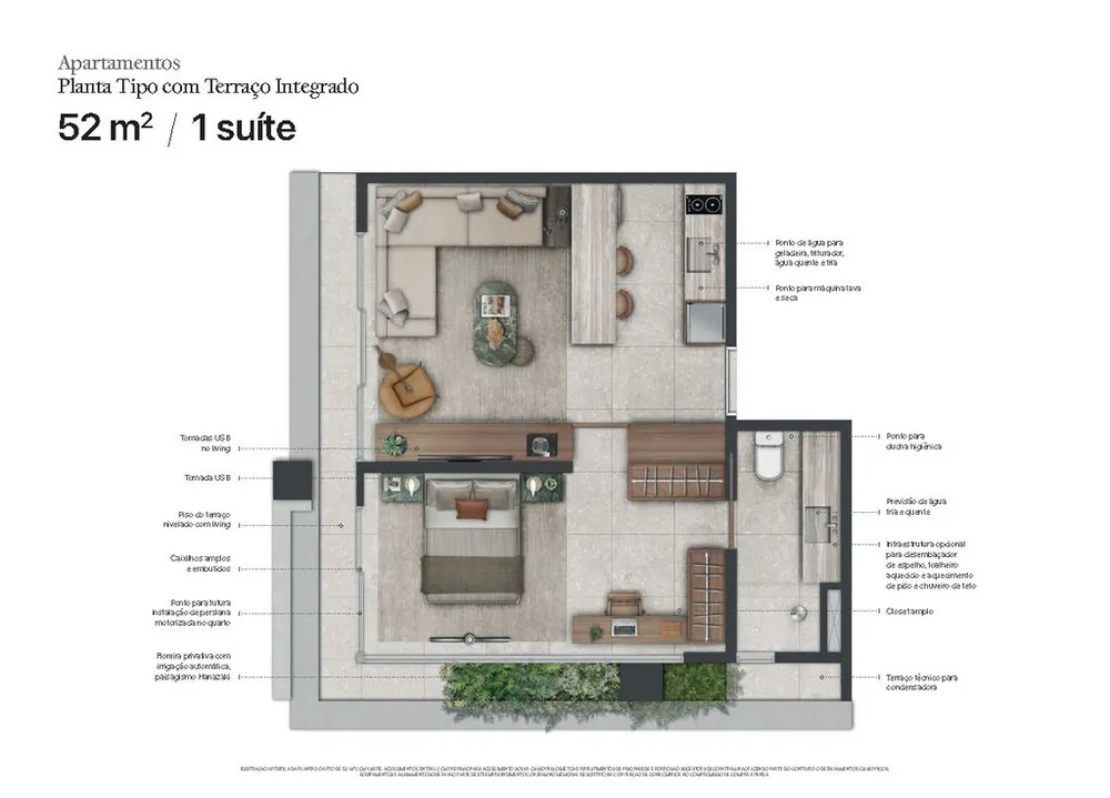Apartamento, 1 quarto, 77 m² - Foto 8
