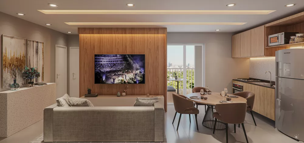 Apartamento, 2 quartos, 40 m² - Foto 2