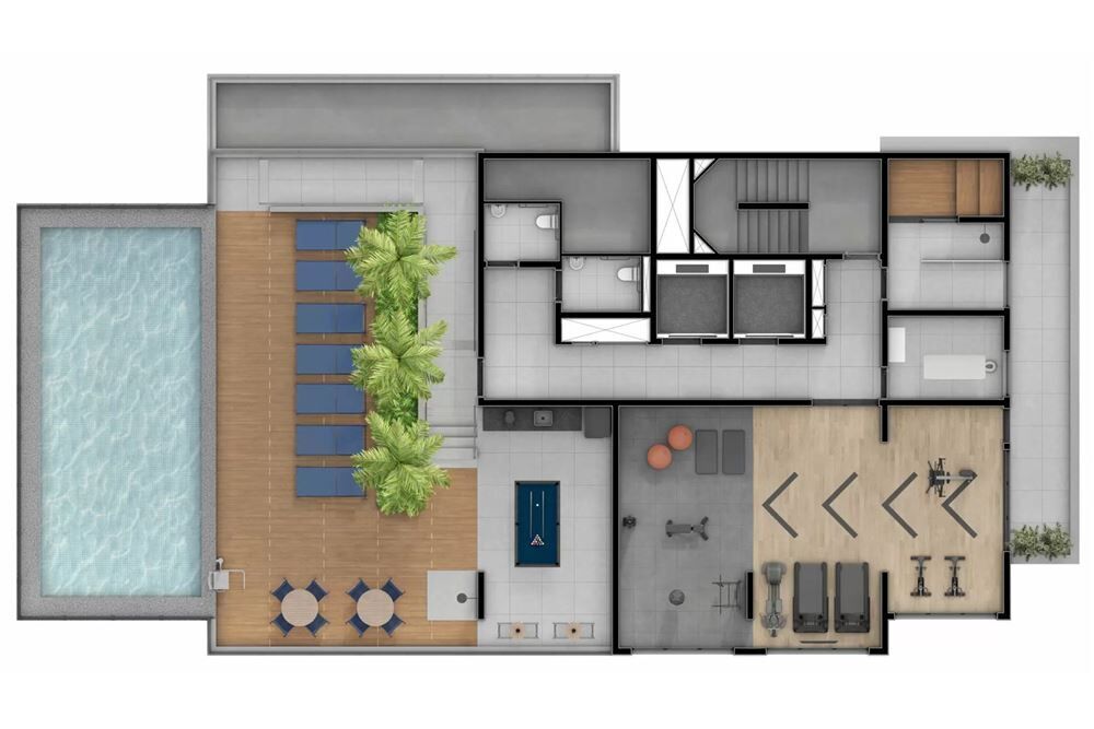 Apartamento, 1 quarto, 33 m² - Foto 3