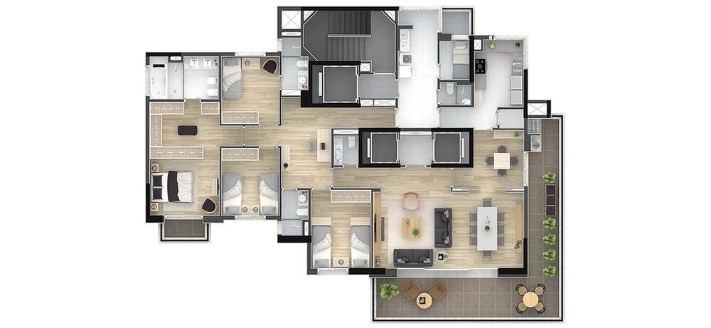 Apartamento, 4 quartos, 226 m² - Foto 4
