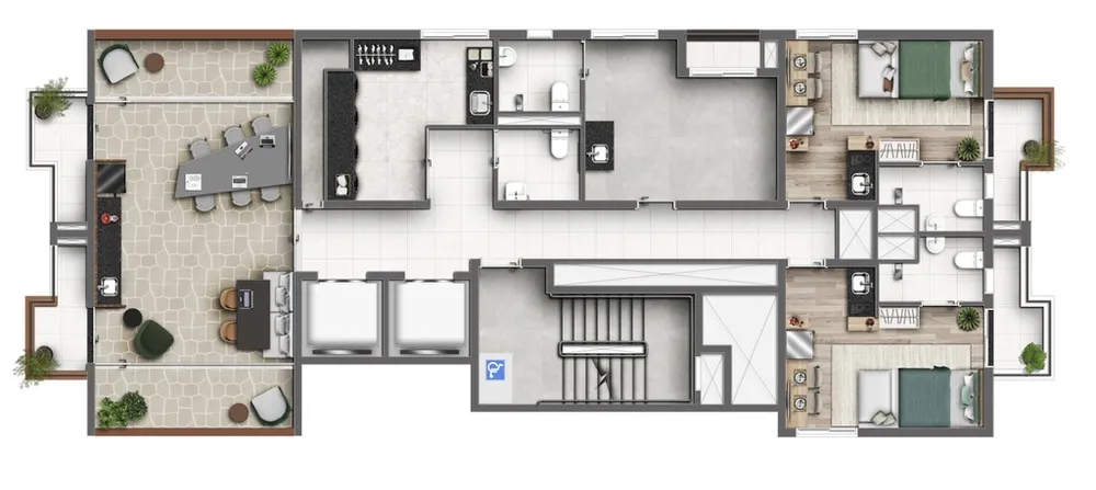 Apartamento, 1 quarto, 55 m² - Foto 6