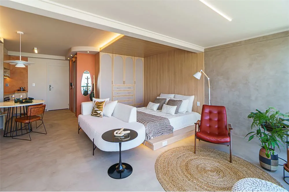 Apartamento, 1 quarto, 42 m² - Foto 1