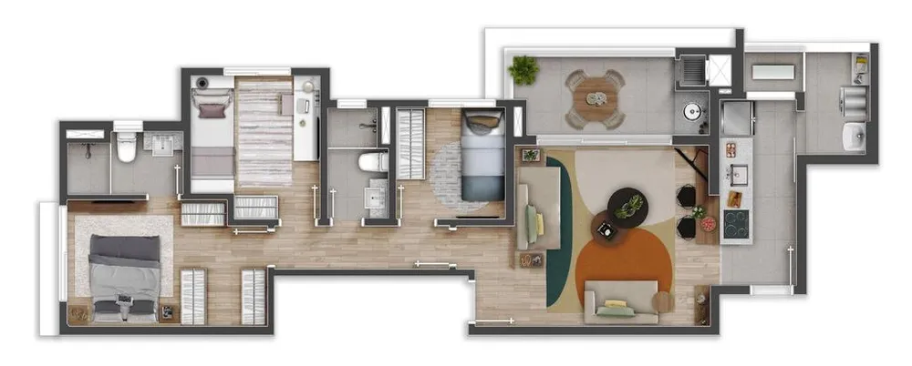 Apartamento, 3 quartos, 81 m² - Foto 11