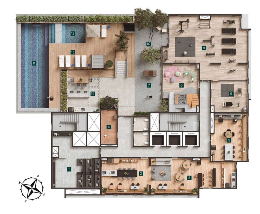Apartamento, 2 quartos, 37 m² - Foto 3