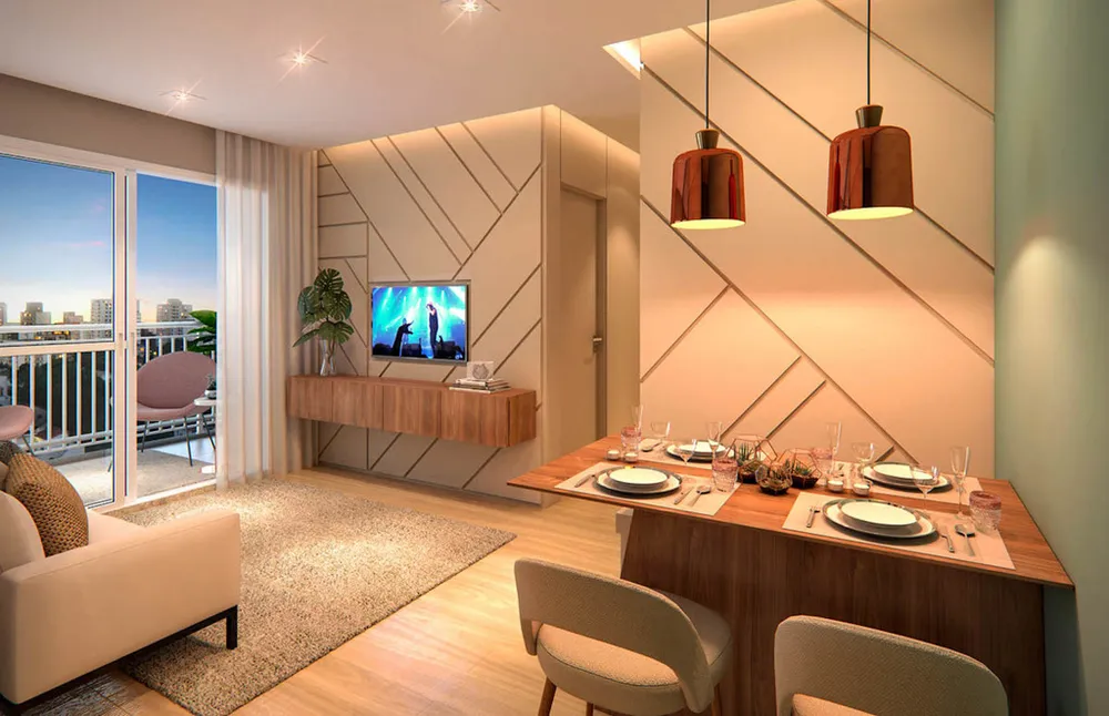 Apartamento, 2 quartos, 57 m² - Foto 2
