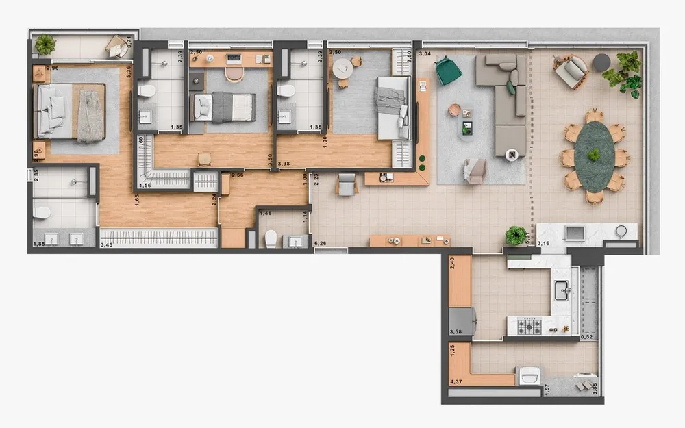 Apartamento, 2 quartos, 82 m² - Foto 4