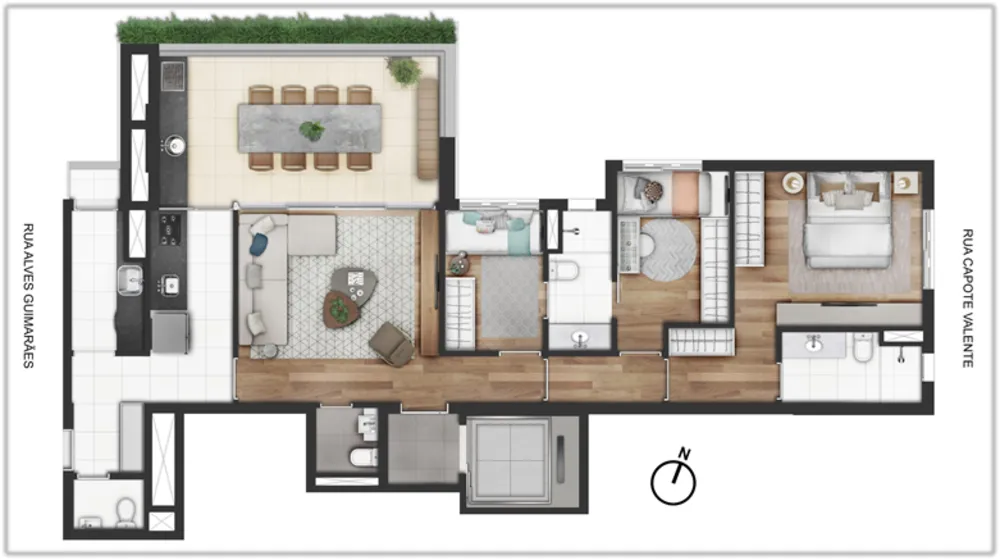 Apartamento, 2 quartos, 127 m² - Foto 16
