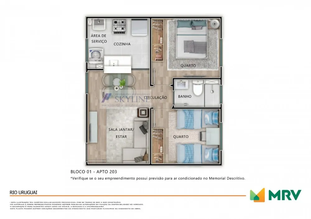 Apartamento, 2 quartos, 40 m² - Foto 6
