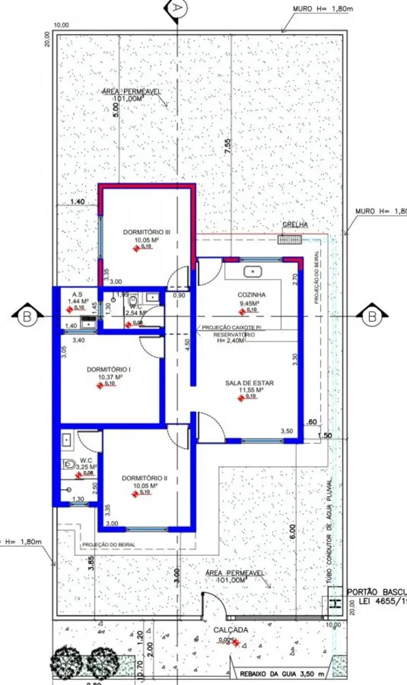 Casa, 3 quartos, 72 m² - Foto 10
