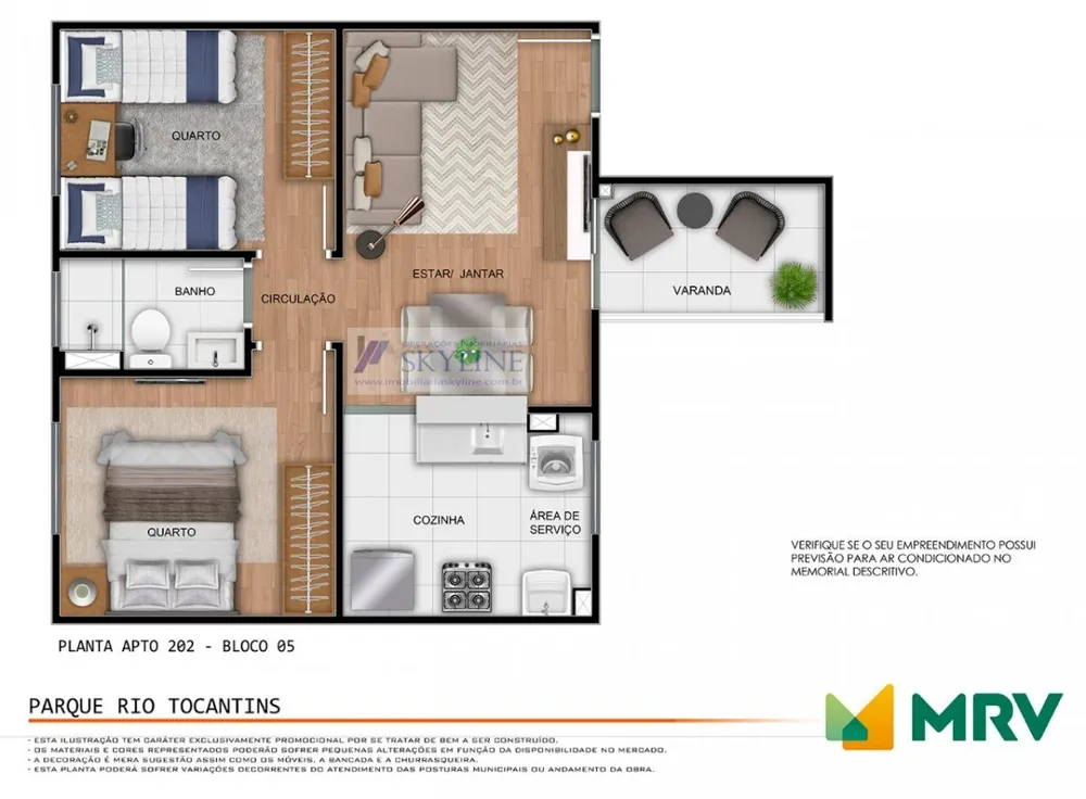Apartamento, 2 quartos, 40 m² - Foto 6