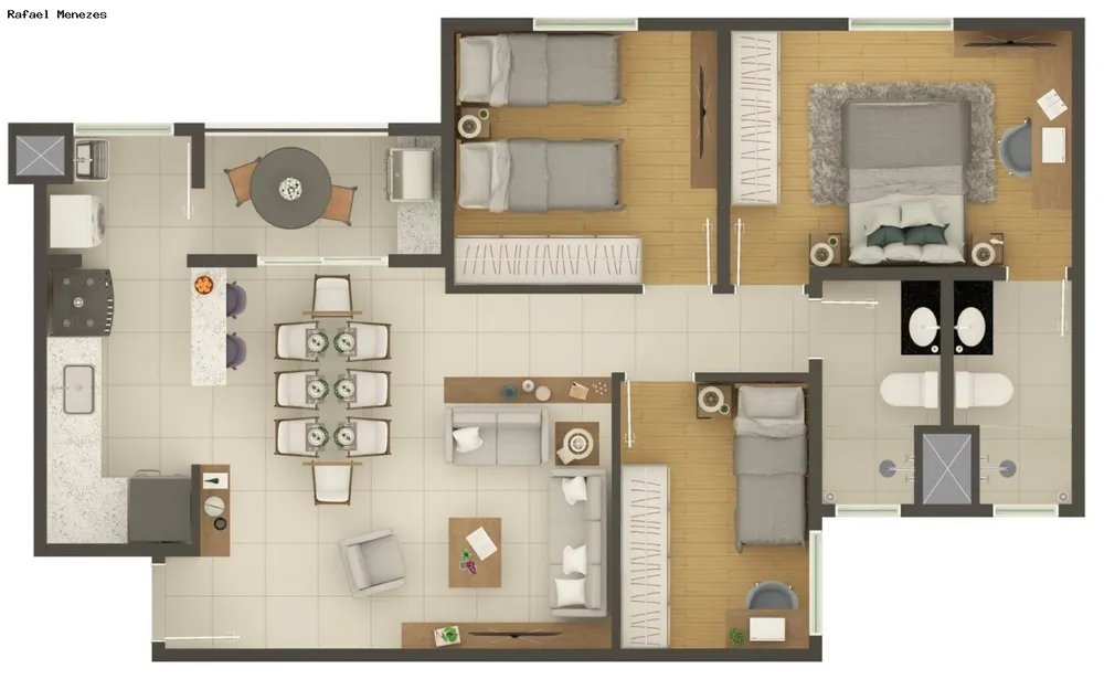 Apartamento, 2 quartos, 60 m² - Foto 11