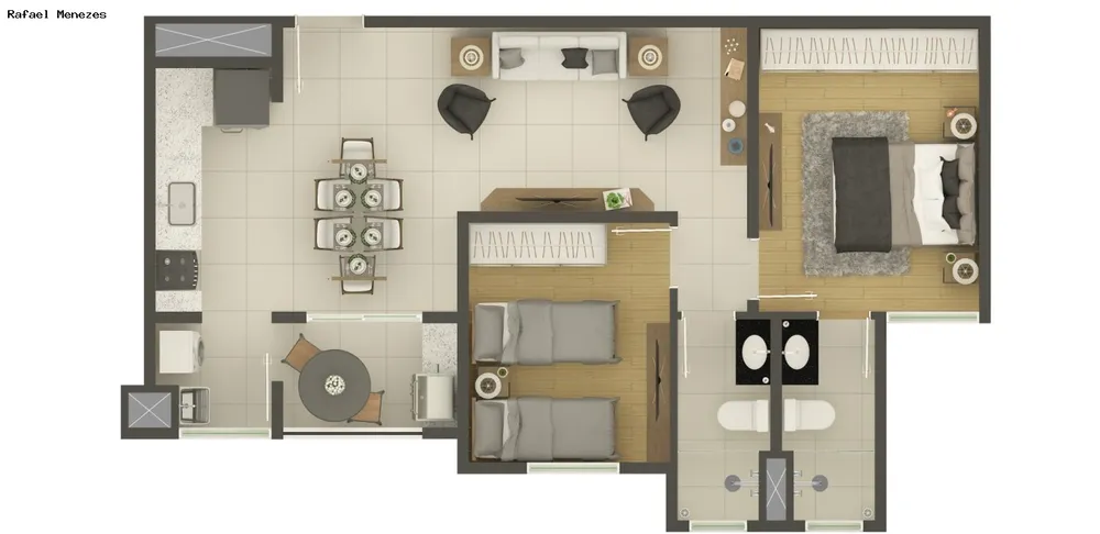 Apartamento, 2 quartos, 60 m² - Foto 8