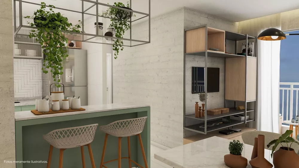 Apartamento, 2 quartos, 50 m² - Foto 3