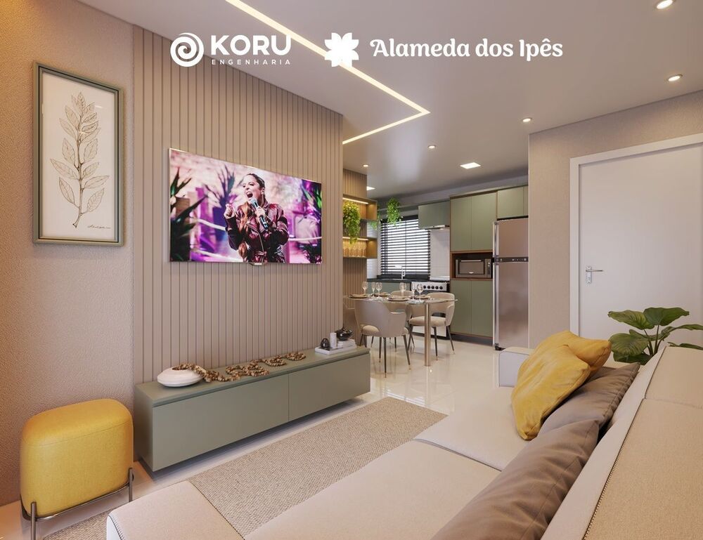 Apartamento, 2 quartos, 52 m² - Foto 3