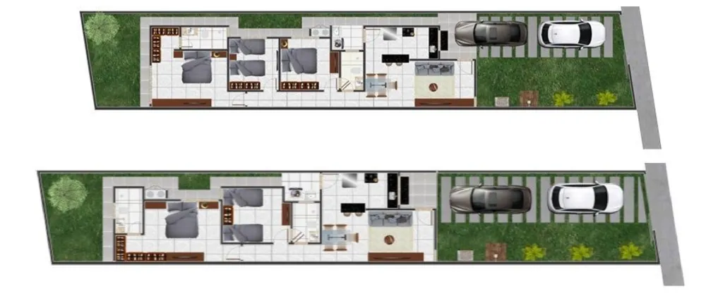 Casa, 2 quartos, 71 m² - Foto 8