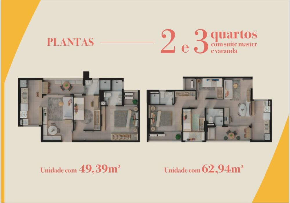 Apartamento à venda com 2 quartos, 49m² - Foto 4
