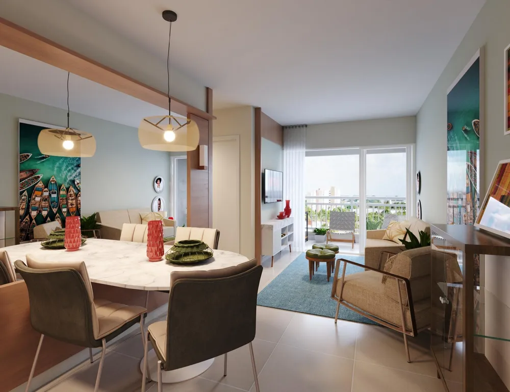 Apartamento, 3 quartos, 59 m² - Foto 2