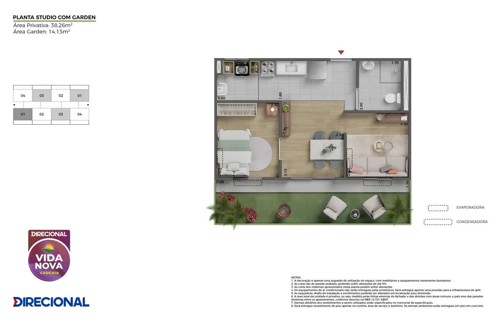 Apartamento, 2 quartos, 38 m² - Foto 13