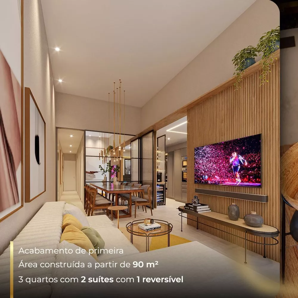 Casa, 3 quartos, 90 m² - Foto 3