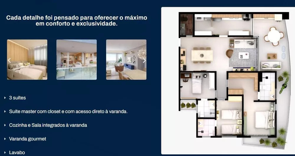 Apartamento, 3 quartos, 120 m² - Foto 4