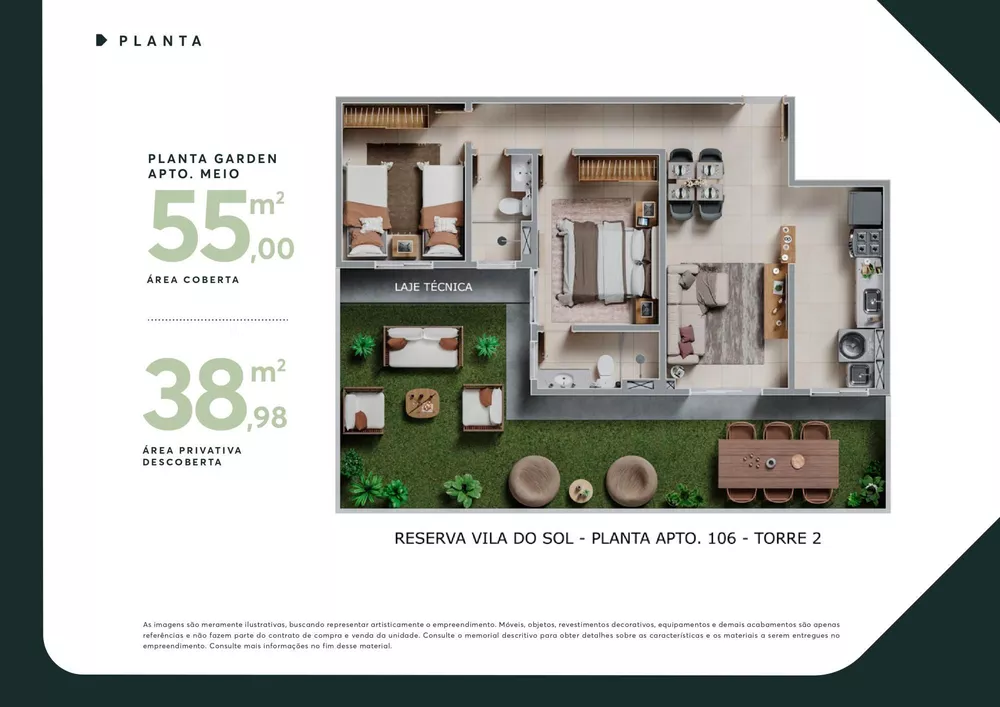 Apartamento, 2 quartos, 54 m² - Foto 4