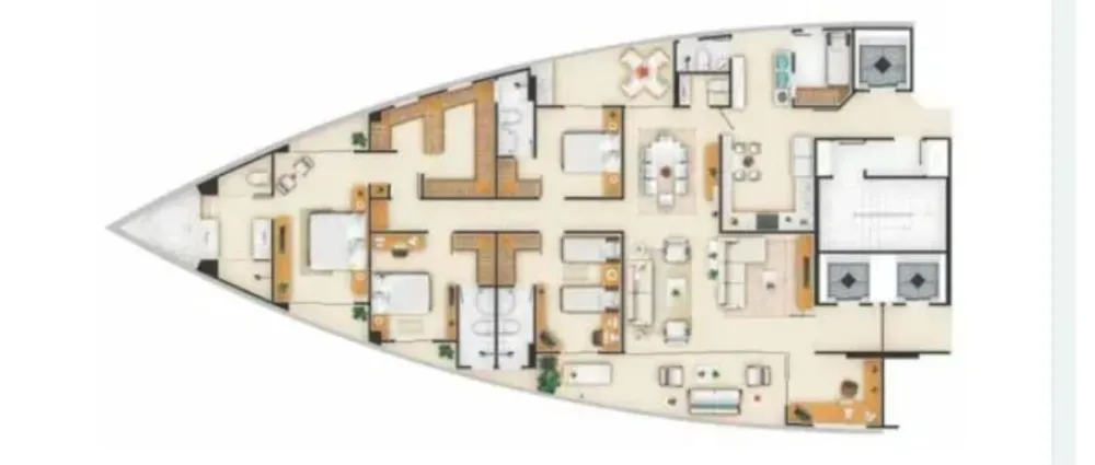 Apartamento, 4 quartos, 232 m² - Foto 9