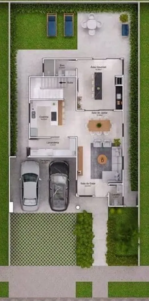 Sobrado, 3 quartos, 273 m² - Foto 1
