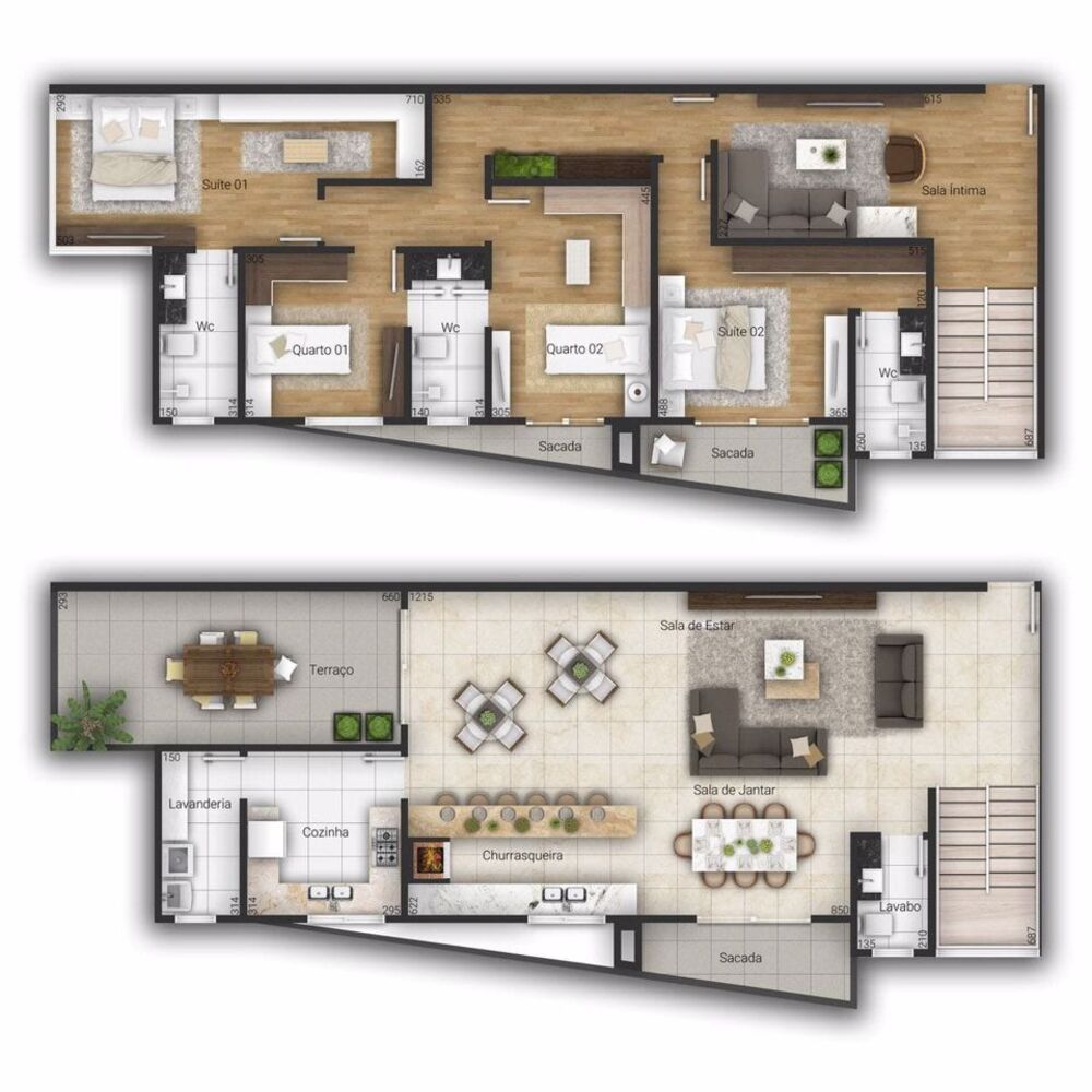 Apartamento à venda com 2 quartos, 72m² - Foto 5