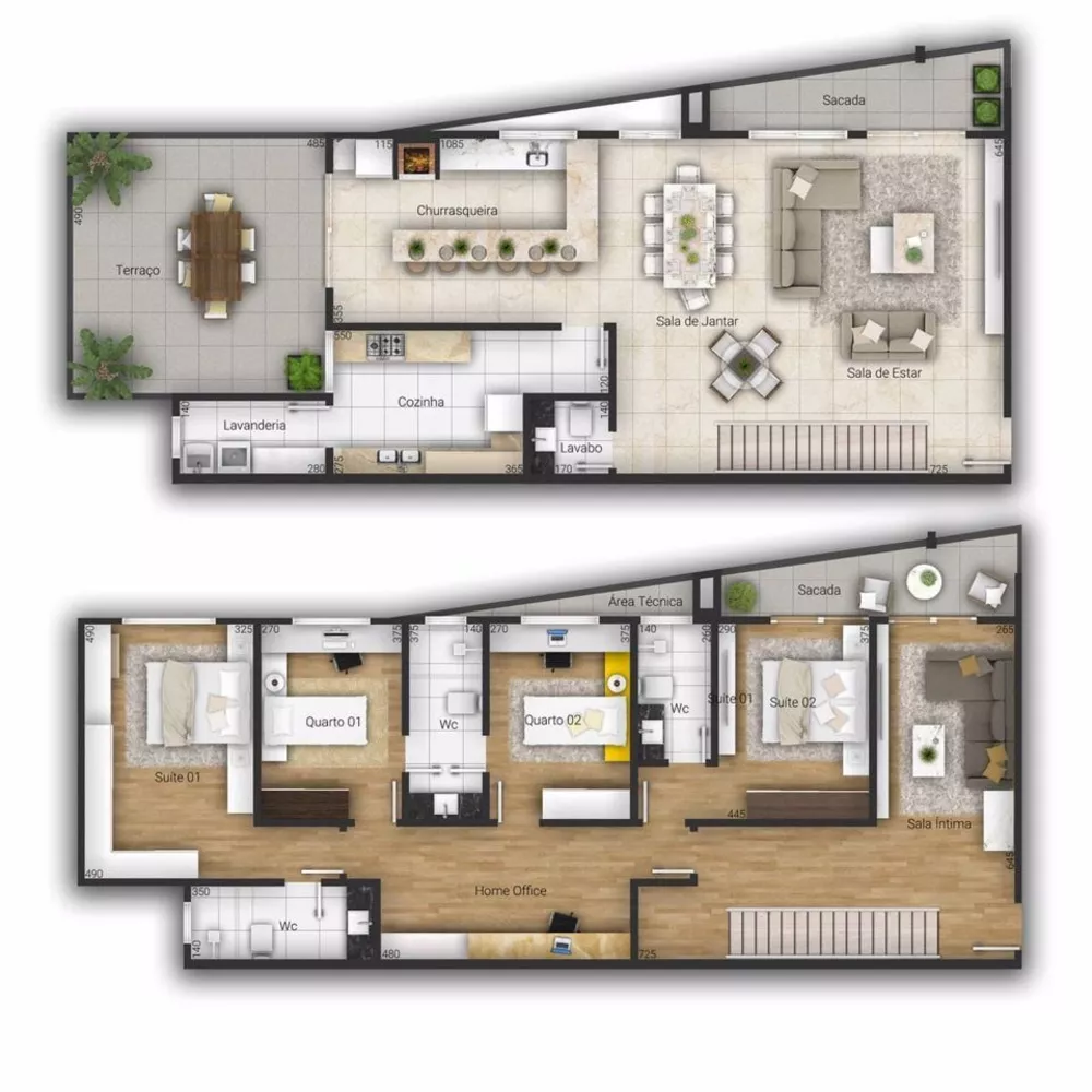 Apartamento, 2 quartos, 72 m² - Foto 4