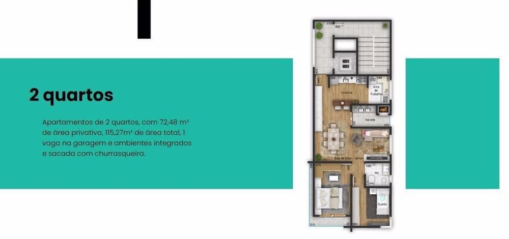 Apartamento, 3 quartos, 115 m² - Foto 5