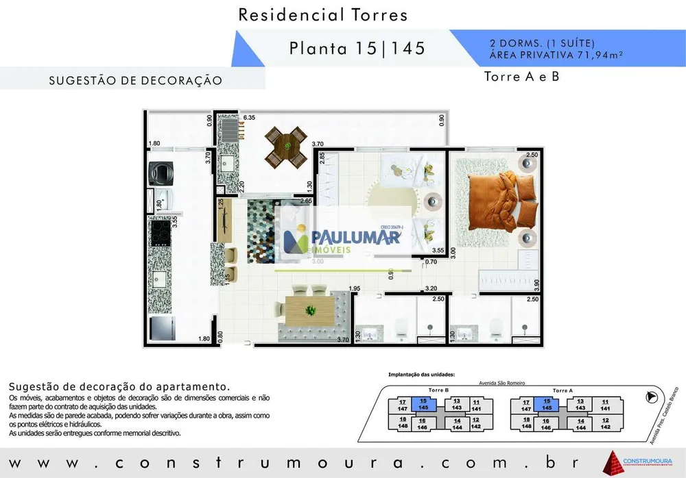 Apartamento, 2 quartos, 71 m² - Foto 13