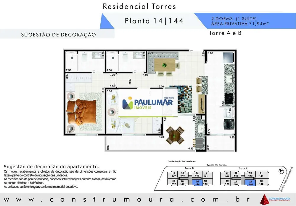 Apartamento, 2 quartos, 71 m² - Foto 6