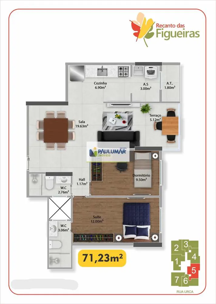 Apartamento, 2 quartos, 65 m² - Foto 9