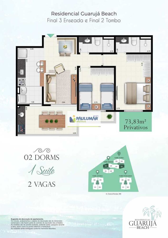 Apartamento, 2 quartos, 73 m² - Foto 21