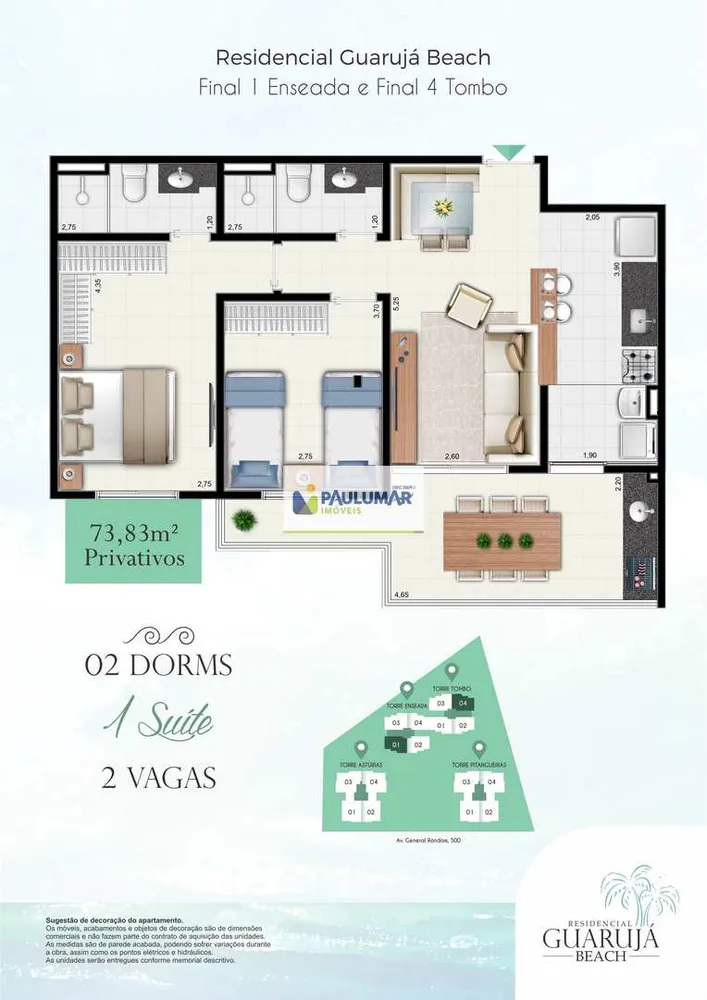 Apartamento, 2 quartos, 73 m² - Foto 27