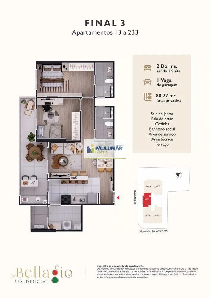Apartamento, 2 quartos, 83 m² - Foto 17