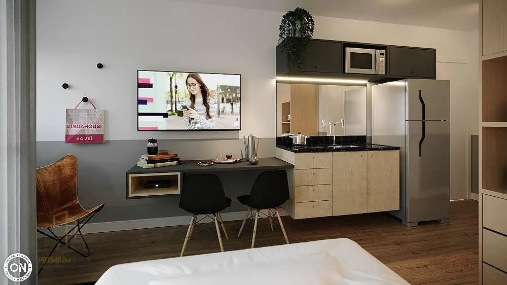 Apartamento, 1 quarto, 33 m² - Foto 3