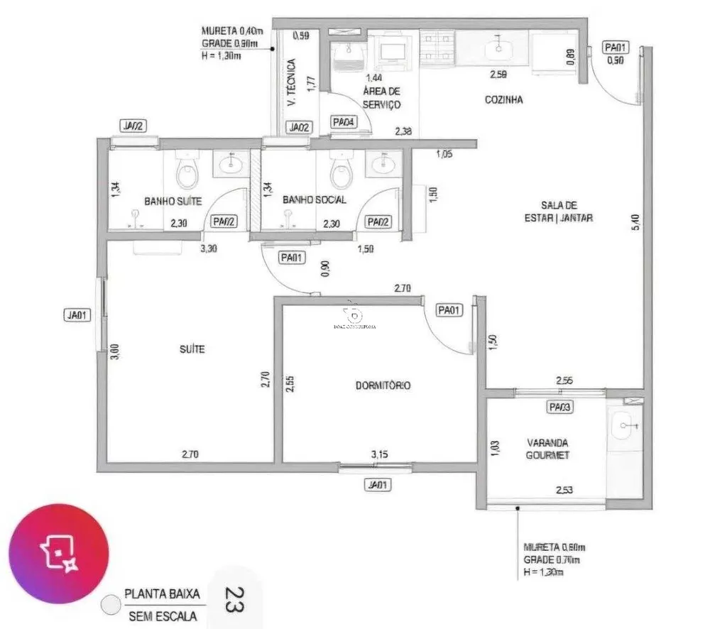 Apartamento, 2 quartos, 61 m² - Foto 15